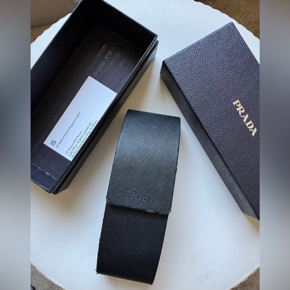 Prada Black Eyeglasses - image 2